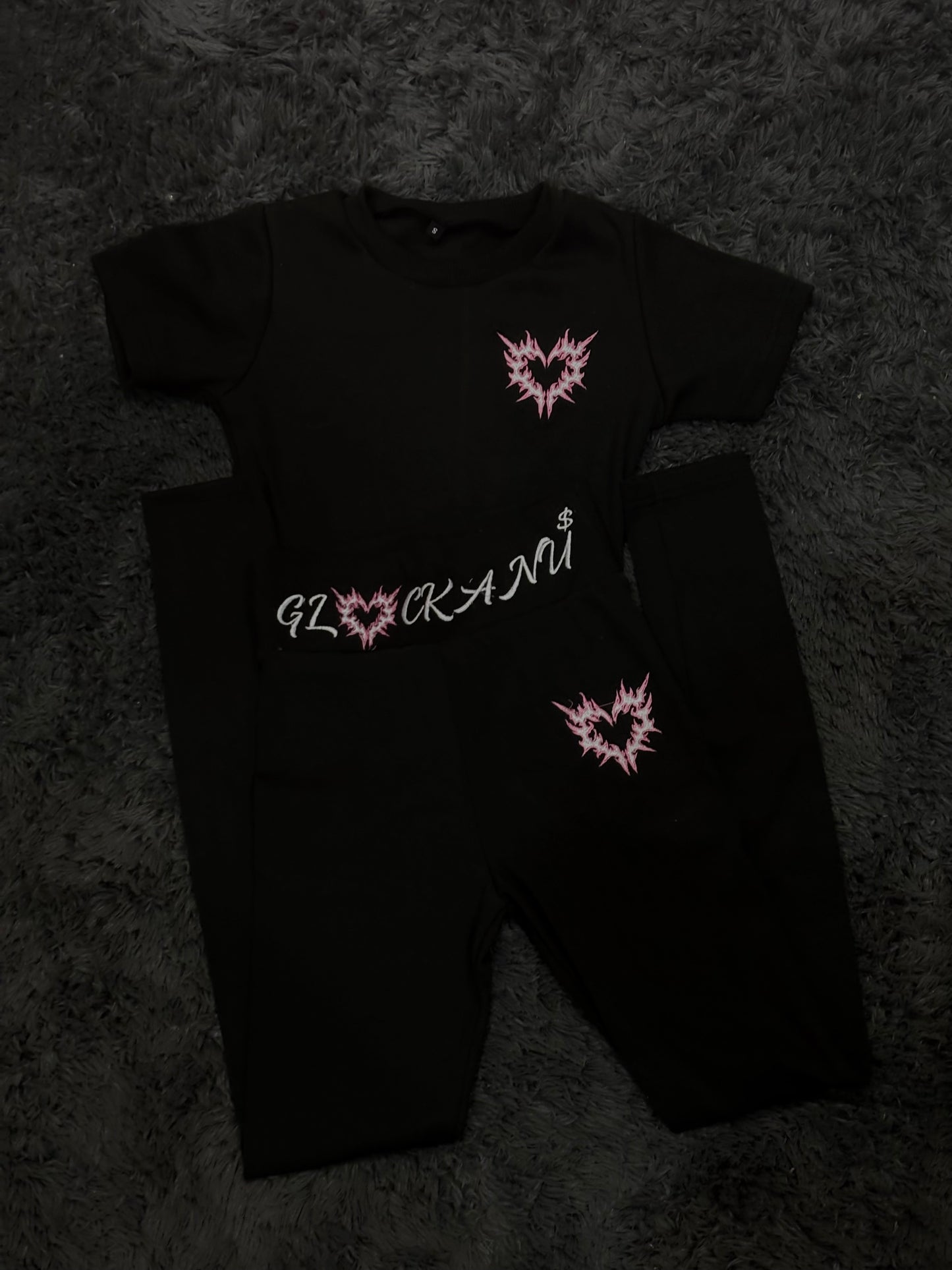 Black Two Piece Set