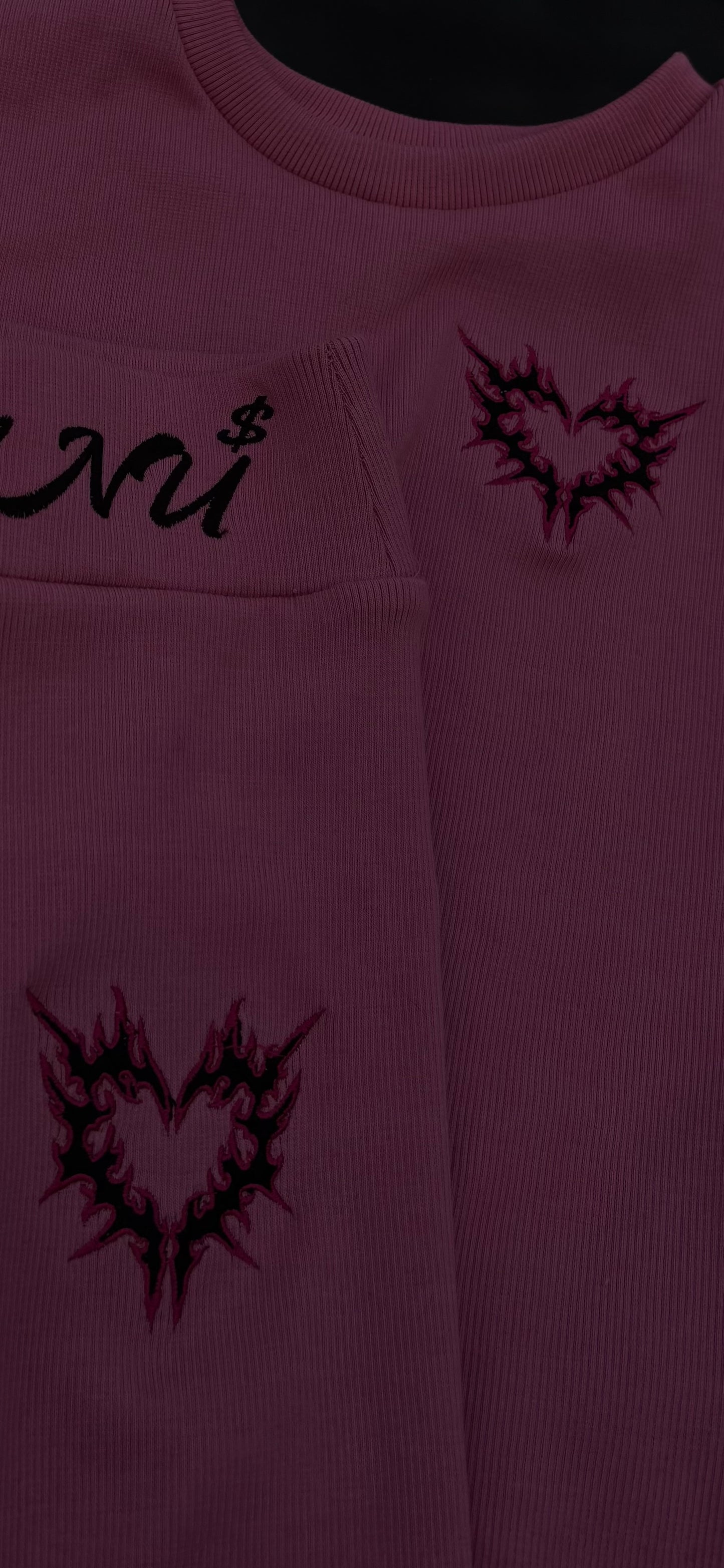 Pink Two Piece Set